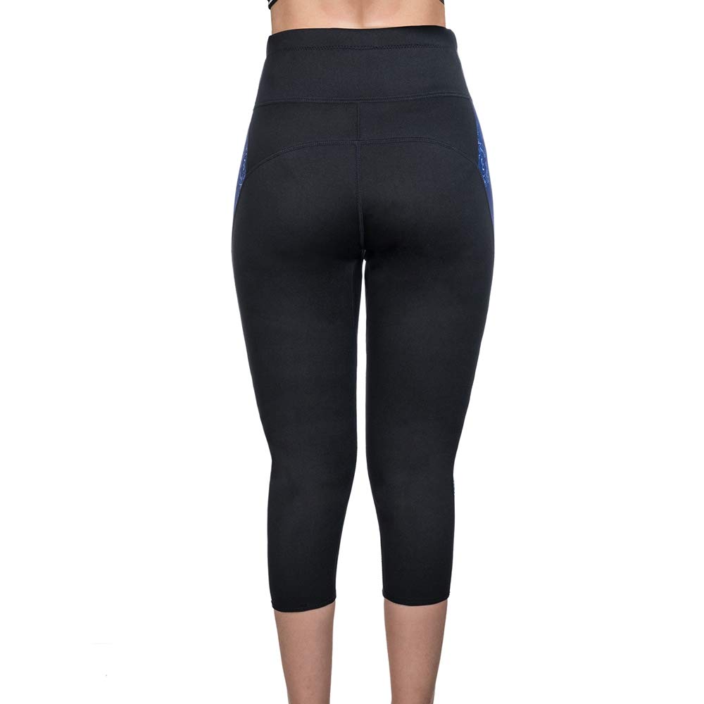 CtriLady High Waist Women Neoprene Wetsuit Pants 2.5mm UV Sun Protective Leggings Diving