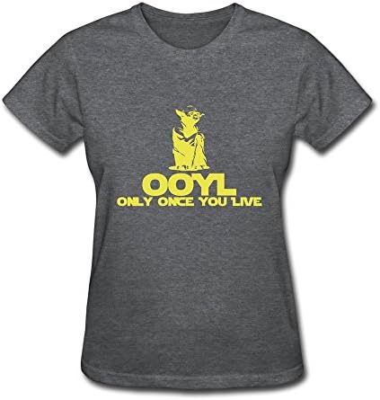 WSB Women's T-shirts Vintage KCCO STARWARS Yoda OOYL Funny Custom Made T-shirts DeepHeather Size XXL