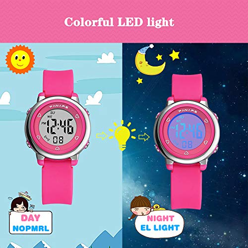 2 Waterproof+Electrical+Wristwatch+Stopwatch+Reminder