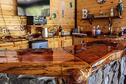 2 Gallon Table Top Bar Top Epoxy Resin Ultra Clear Finish
