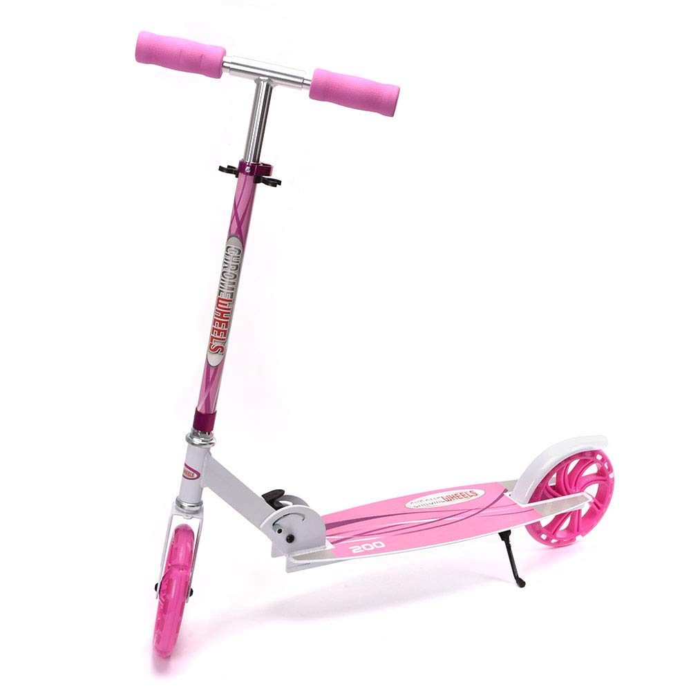 ChromeWheels Kick Scooter, Deluxe 8