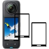 ULBTER Screen Protector for Insta360 X5 / insta 360 X4 Camera [2 Pack] | Tempered Glass for Insta 360 X4 / X5 0.3mm 9H Hardness Anti-Scrach Anti-Bubble