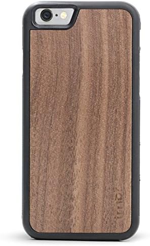 iPhone 6/6s PLUS (5.5") Wood Case, Tmbr. WOODEN Slim Bumper Lightweight iPhone 6 PLUS Case, Real Wood Shock Proof Case (Walnut Wood)