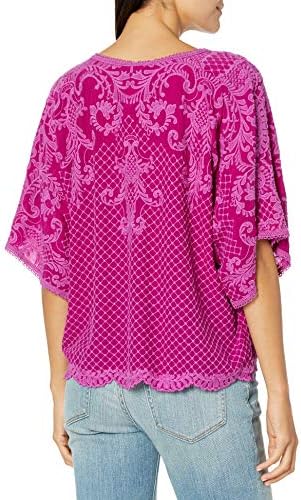 johnny was boho cropped top