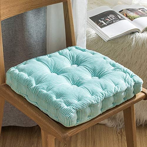 Crystal Velvet Chair Seat Cushioning, Thick Plush Floor Pillow Wicker Chair Cushion Pads Tatami mat Office Home Yoga Meditate -A 40x40x8cm(16x16x3)