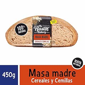 The Rustik Bakery - Hogaza masa madre, cereales y semillas, 450 g ...