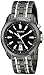 Seiko Men's SNQ121 Two Tone Stainless Steel Analog with Black Dial Watch