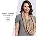 Tough Headwear Chunky Cable Knit Infinity Scarf Stay Warm & Stylish Year Round - Circle Loop Scarves for Women & Men