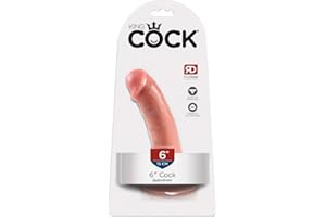 Pipedream Products King Cock Dildo, Flesh, 6 Inch