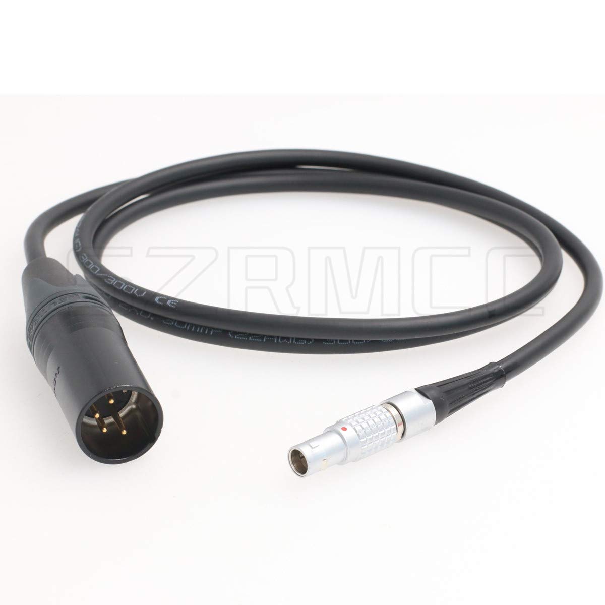 SZRMCC XLR 4 Pin Male to 0B 2 Pin Male Power Cable for Teradek Bond Teradek Bolt Pro 2000 (50cm)