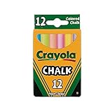 Office Product Crayola Chalk, Assorted Colors 12 ea ( Pack of 1) Book