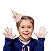 Unicorn Horn Headbands Hair Band with Flower Ears for Girls Birthday Cosplay Party Accessory, Random, 6 Pack