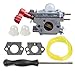 Savior 753-06288 Carburetor for Zama C1U-P27 Troy Bilt TB2044XP Carburetor MS2550 MS2560 MS9900 RM430 Yard Machine Trimmer