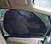 Iuhan® Fashion 2Pcs Car Rear Window Side Sun Shade Cover Block Static Cling Visor Shield Screen