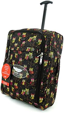 Super Lightweight Cabin Luggage Travel Wheelie Bag suitcase Cabin 50x40x20 Delta