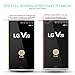 [2-Pack]Full Coverage Tempered Glass Screen Protector For LG V20 with Lifetime Replacement Warranty[Black]