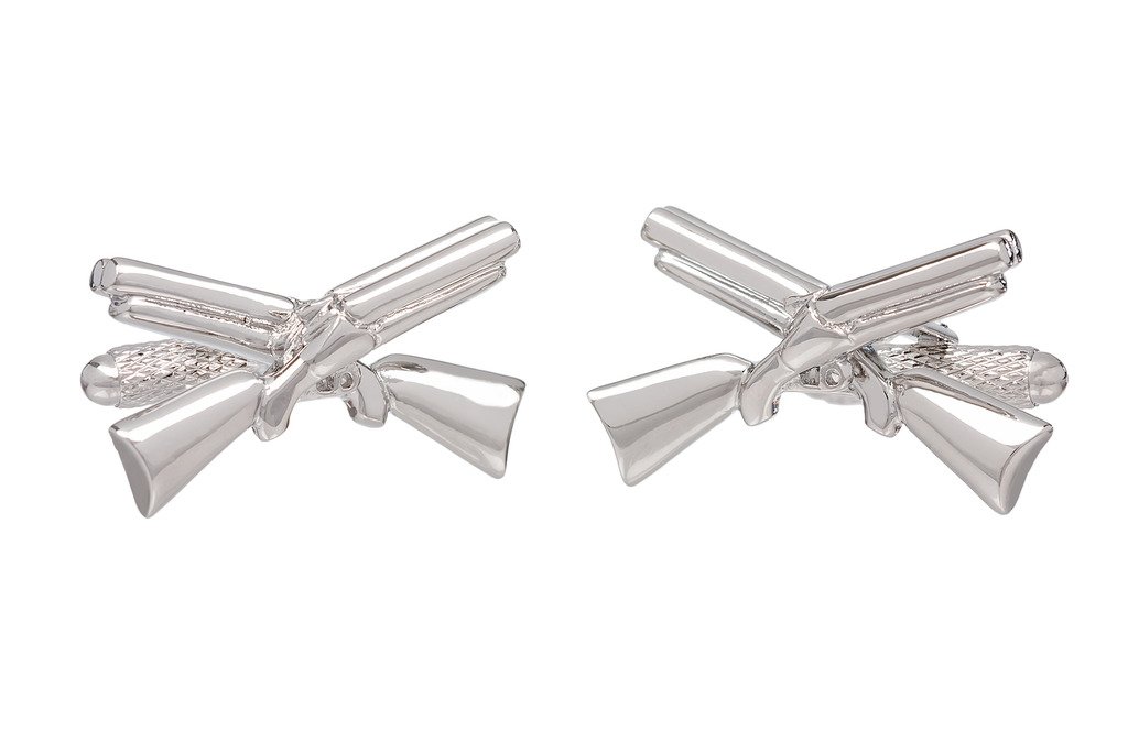 Pair of Shotgun Cufflinks Presented in GS Cufflink Box