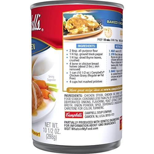Campbell's Gravy, Chicken, 10.5 Ounce