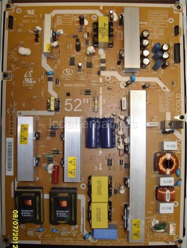Samsung LN52A750 LCD TV Replacement Capacitors, P/N: BN44-00201A, Board not Included.