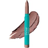 Thrive Causemetics Brilliant Eye Brightener Stick Mauve Taupe Shimmer Shade | Eyeshadow Stick, Waterproof Cream-to-Powder Eye