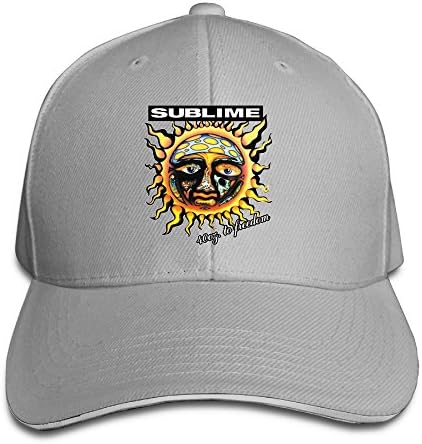 Kualday Sublime 40oz To Freedom Music Plain Adjustable Snapback Hats Caps Ash
