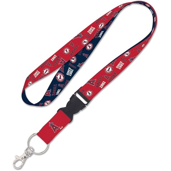 ★即発送 ADWYSD ケース lanyard付き 黒色系 always Amazon.com: WinCraft Los Angeles Angels Lanyard with