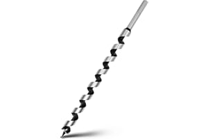 GRIXLEN 5/8 x 13.8 inch Auger Drill Bit for Wood,Hex Shank Ship Auger Bit for Soft Wood, Hard Wood, Plastic, Composite Materials and DIY Projects