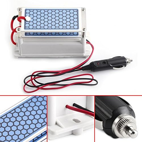 オゾン発生器 Dc 12v 10g H オゾン脱臭器 家用 セラミックプレート ポータブル 空気清浄機 オゾン脱臭消毒機 車用 水生植物 浄化装置 操作簡単 滅菌消臭 ベンゼン除去 Diy