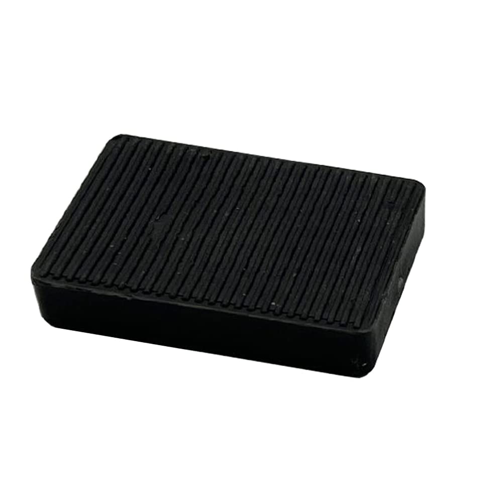 KAIISSA Window Glazing Glass Packers Spacers, Flat Floor Glass Shim Glass Gasket Spacers and Leveling Flooring Packers, Thickness 6mm, Black (Pack of 50) (30x20mm)