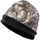 Flame Resistant FR Reversible Beanie/Skull Cap - Heavy Duty - 100% C Knit - 16 oz