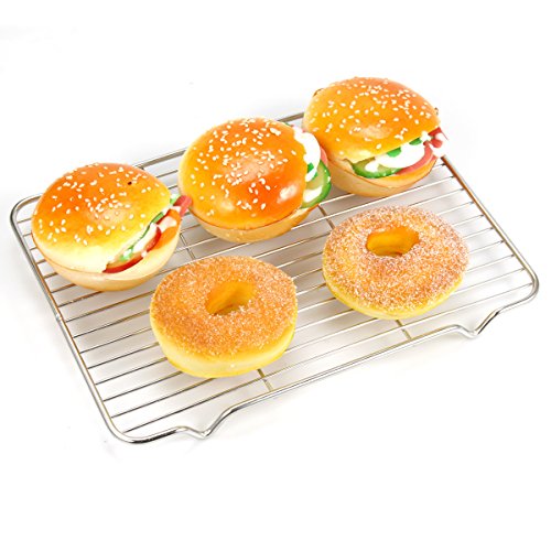 Baking sheets and Rack Set, Zacfton Cookie pan with Nonstick Cooling Rack & Cookie sheets Rectangle Size,Stainless Steel… 6 Baking sheets and Rack Set, Zacfton Cookie pan with Nonstick Cooling Rack & Cookie sheets Rectangle Size,Stainless Steel… - Image 7