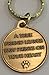 RecoveryChip Dog Mom - A True Friend Leaves Paw Prints On Your Heart Keychain Paw Print Bronze