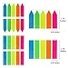 Antner 1500 Pieces Neon Page Markers Sticky Tabs Colored Index Tabs Flags, Fluorescent Sticky Notes for Page Markers, 12 Sets 2 Sizes