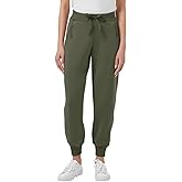 KIRKLAND Signature Women's Moisture Wicking Relaxed Fit Active Jogger Pant (US, Alpha, Medium, Regular, Regular, Green)