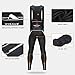 WOSAWE Cycling Bib Pants Mens Outdoor Padded Trousers Thermal Long Tights Ride Legging for Spring Autumn Winter