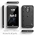 Poetic Revolution Series for LG Stylo 3 Case, Full-Body Rugged Dual-Layer Shockproof Protective Cover and Built-in-Screen Protector (Will Not Fit LG Stylo 3 Plus), Black