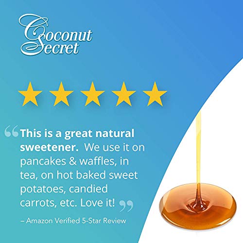 Coconut Secret Coconut Nectar (2 Pack) 12 fl oz Natural, LowGlycemic Liquid Sweetener