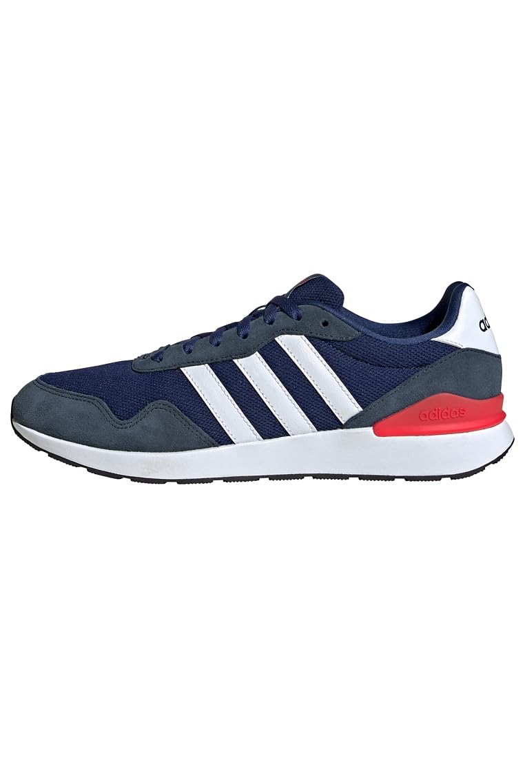adidas Herren Run 60S 4.0 Shoes, Dark Blue/Cloud White/Aurora Ink, 39 1/3 EU