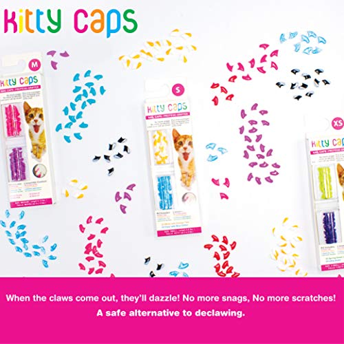 Kitty Caps Nail Caps for Cats | Safe, Stylish & Humane Alternative to