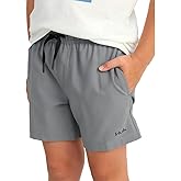 HUK Boys Pursuit Volley Short, Quick-Dry Fishing Shorts for Kids