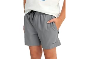HUK Boys Pursuit Volley Short, Quick-Dry Fishing Shorts for Kids