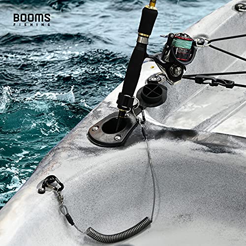 Booms Fishing T02 Fishing Pole Tether, Kayak Paddle Leash, Paddle Board