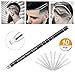 Hair Tattoo Trim Styling Face Eyebrow Shaping Device, Joyeah Hair Engraving Pen + 10 Blades + Tweezers Hair Styling Eyebrows Beards Razor Tool