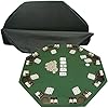 
Trademark Deluxe Poker and Blackjack Table Top with Case
