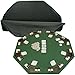 Trademark Poker Deluxe Poker & Blackjack Table Top w/Case Green