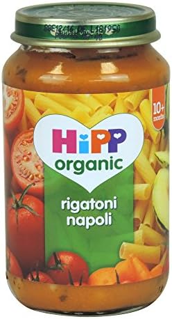HiPP Organic - Baby Food 10+ Months - Rigatoni Napoli - 220g (Case of 6)
