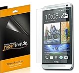 [6-Pack] SUPERSHIELDZ- High Definition Clear Screen Protector For HTC One Max + Lifetime Replacements Warranty [6-PACK] - Retail Packaging