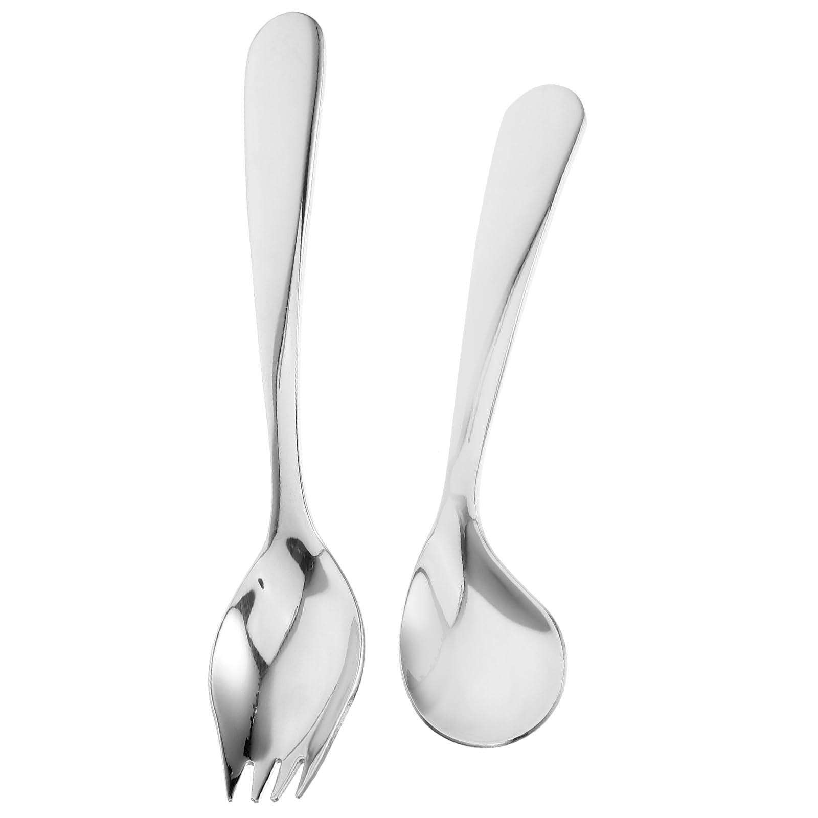 JECOMPRIS Bent Cutlery for Elderly Right Handed Angled Spoon and Fork Feeding and Care Tableware Adaptive Disability Cutlery for Adults One Handed Eating Aid Dishwasher Safe