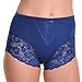 Angelina High Waist Boxer Briefs with Lace Accent Detail (6-Pack), G917_M