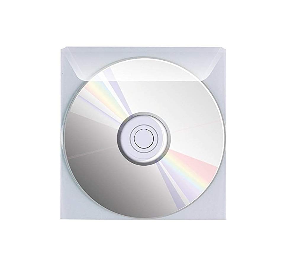 Favorit 01931901 Mobile Optical Disk – Covers for Optical Disk (Transparent, Polypropylene, 12 cm)